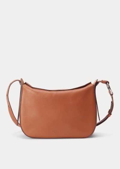 Bolsa Cruzadas Ralph Lauren Mujer Dorados - Calfskin - BOPVU1596